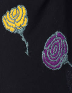 Scialle ampio e morbido solo con filati naturali 2