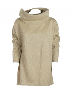 Maxi-pull con collo alto ad... 2