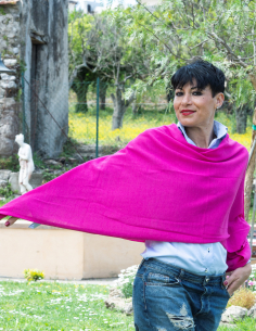 Poncho elegante in lana