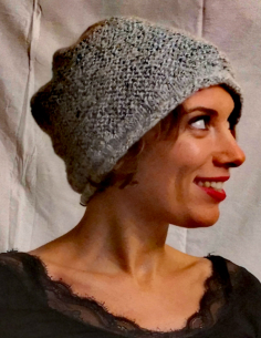 Cappello modello Cloche in...