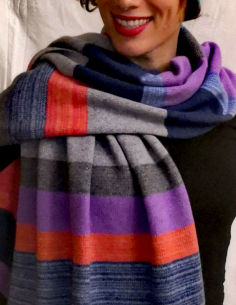 Sciarpa Cashmere Unisex e...